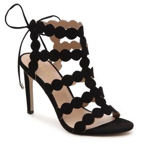 Black High Heeled Sandals